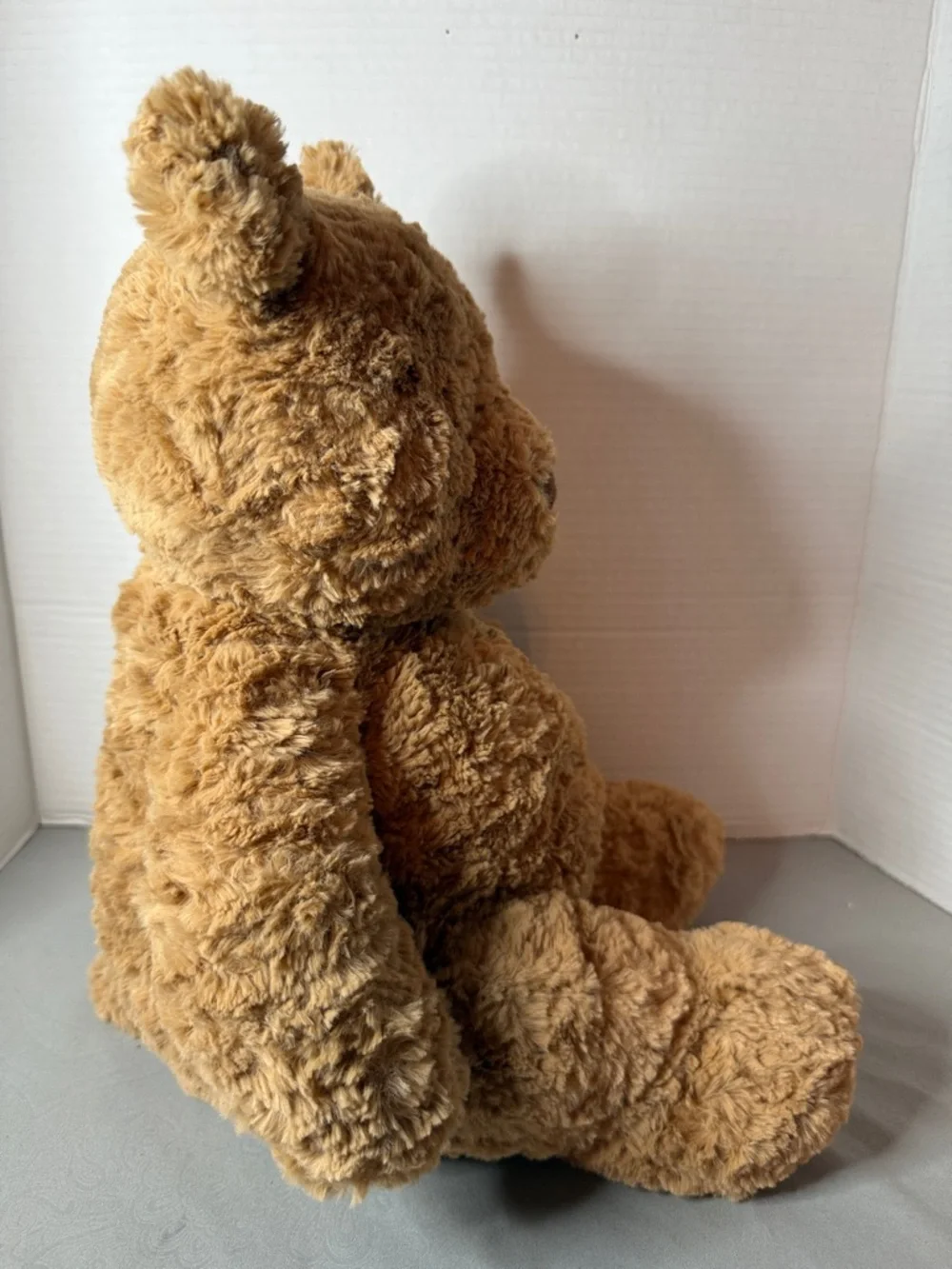 Jellycat Classic Legend Bartholomew Huge Teddy Bear Soft Tan Huggable 16.5”
